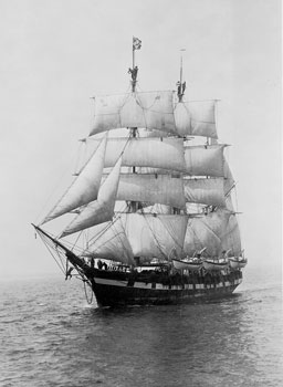 image of cw_morgan_under_sail