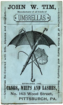 umbrella advertisement