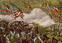 detail of battle at Chickamauga